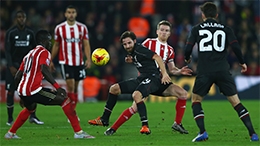 Imagem Futebol - Southampton x Liverpool