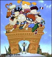 Imagem Os Anjinhos em Paris