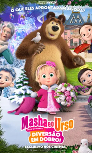 Capa filme Masha e o Urso: Diversão em Dobro