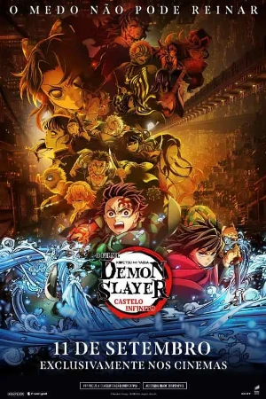 Capa filme Demon Slayer: Kimetsu No Yaiba - Castelo Infinito