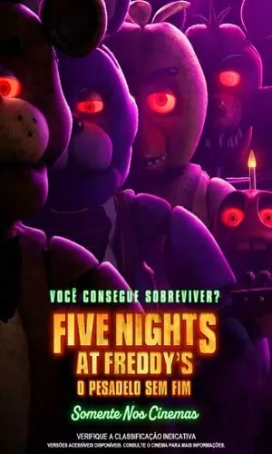 Capa filme Five Nights at Freddy's - O Pesadelo Sem Fim