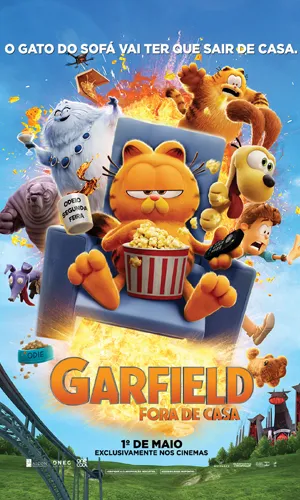 Capa filme Garfield: Fora de Casa