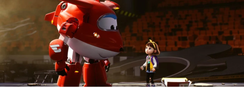 Imagem Super Wings em Velocidade Máxima