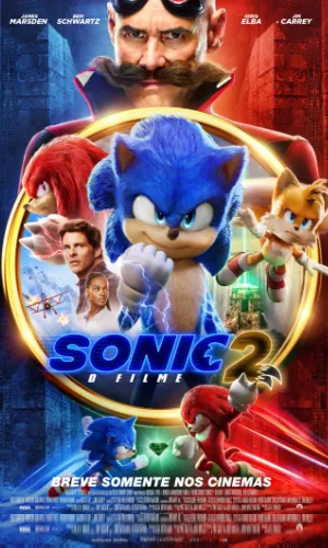 Capa filme Sonic 2 - O Filme