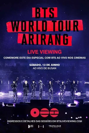 Capa filme BTS World Tour 'Arirang' in Busan: Live viewing