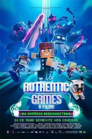 Capa filme Authentic Games No Império Desconectado