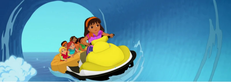 Imagem Dora E O Mundo Mágico Das Sereias