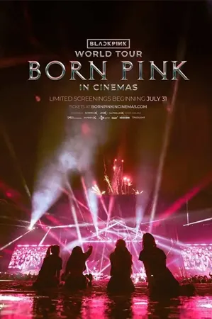 Capa filme Blackpink World Tour - Born Pink